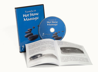 Video courses of massage with stones on DVD. To learn how to make an effective hot stone massage for psychophysical well-being. Online course, DVD and Video Streaming with training certificate